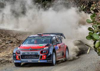 Kris Meeke toma el mando tras el accidentado inicio en México