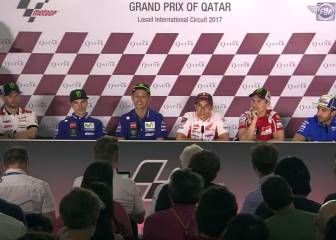 Buen rollo en Qatar entre Rossi y Márquez: “Mejor así”