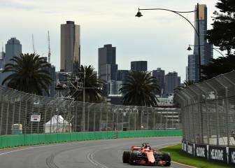 Primeros test y primeros problemas para McLaren