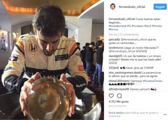 Alonso, el 'adivino', vaticina la llegada de 