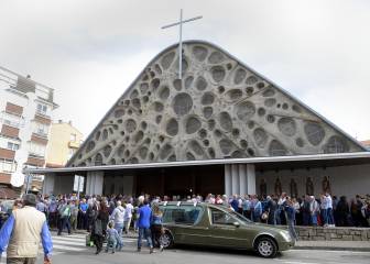 Cientos de personas dan el último adiós a Gonzalo Basurto