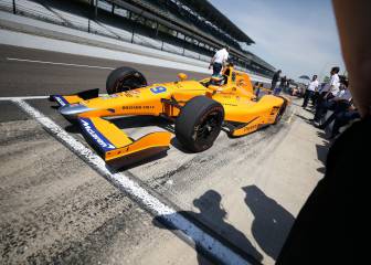 Alonso tops first Indy500 practice session