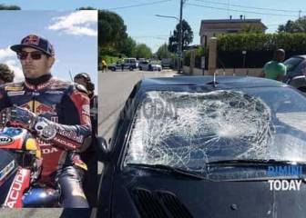 Nicky Hayden en estado crítico tras ser atropellado en Rimini