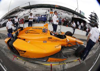 Alonso entró en el ‘Fast 9’ y luchará por la pole en Indy
