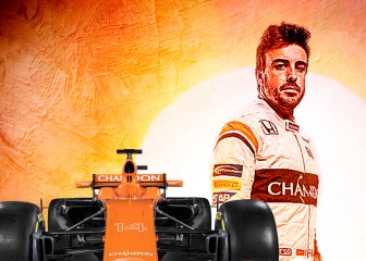 El gráfico de todos los coches de Fernando Alonso en la F1