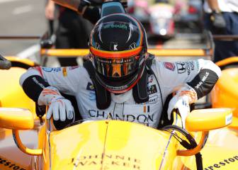 Alonso, con los mejores en el Carb Day antes de la carrera