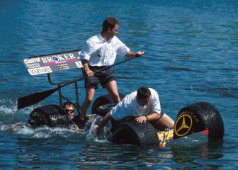 En Canadá no solo se corre en el asfalto... ¡también en el agua!