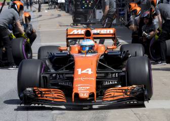 McLaren tiene, con Alonso, el tercer mejor chasis de la F1