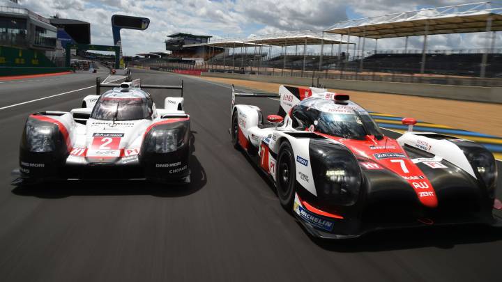 Toyota y Porsche: duelo al sol por ganar las 24 H de Le Mans