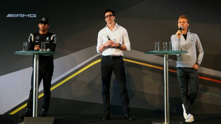 Wolff: "Rosberg utilizó todo para desestabilizar a Hamilton"