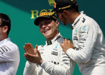 Bottas no ve diferencias entre Hamilton y él: 