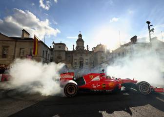 La Fórmula 1 conquista Londres y Lewis Hamilton se lo pierde