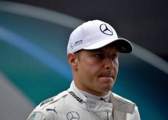 Cinco puestos de sanción a Bottas: caja de cambios