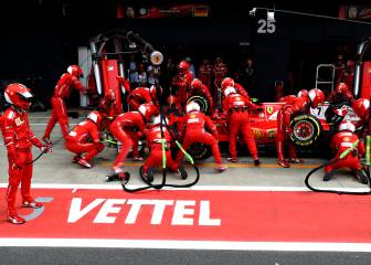 Ferrari y los pinchazos: 