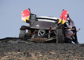 El accidente de Sebastien Loeb en el Rally de la Ruta de la Seda