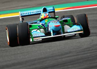 Mick Schumacher homanajea la 1ª victoria de su padre en Spa