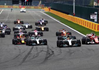 Las notas del GP de Bélgica: Ricciardo 9.1, Sainz 8, Pérez 1.8...