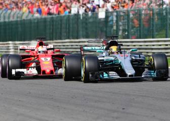 Hamilton cometió un error que le ayudó a defenderse de Vettel