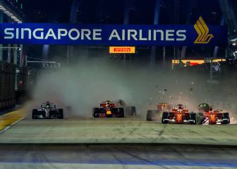 Las notas del GP de Singapur: Hamilton y Sainz, 10 unánime