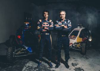 Sainz hijo contra Sainz padre en una carrera: 