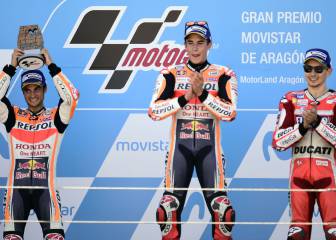 Alcañiz trajo el decimoséptimo triplete español en MotoGP