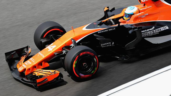 El chasis de McLaren brilla en el sector central de Sepang