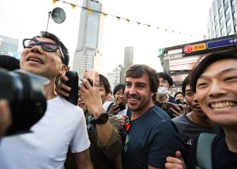 Suspendido el encuentro de Alonso con sus fans