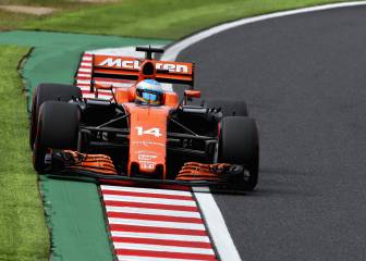 Alonso: 35 puestos de sanción y volverá a salir último en Japón