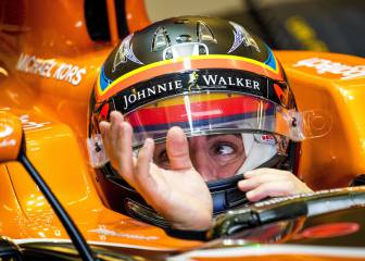 Alonso. “¿Sainz? Muy bien, que disfrute estas cuatro carreras”