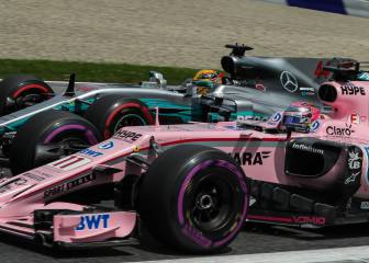 Mercedes 'trolea' a Force India por el color del cempasúchil