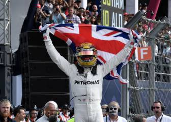 Hamilton, tetracampeón de Fórmula 1