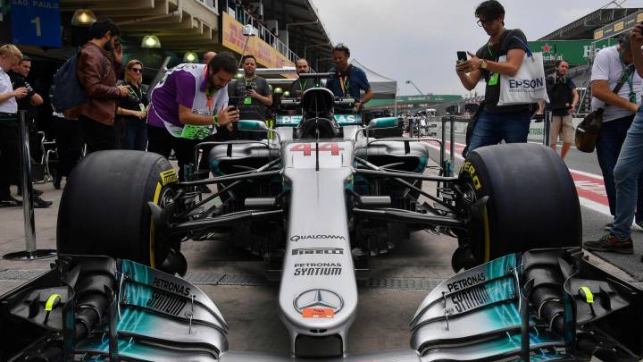 Mercedes F1 Hamilton