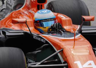 Lucha entre Mercedes y Ferrari con Alonso sexto y al acecho