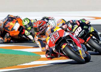 Resumen GP de Valencia: ganó Pedrosa y título de Márquez