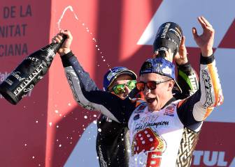 Márquez gana el campeonato mundial de Moto GP