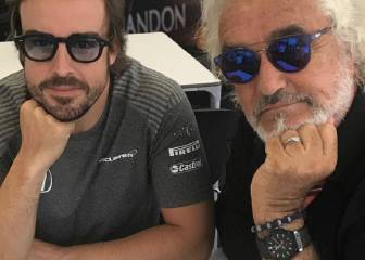 Briatore atiza a Vettel y Kimi y pide medio motor para Alonso