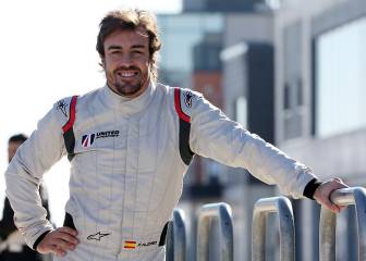 Fernando Alonso desvela el casco que llevará en Daytona