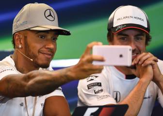 Hamilton y Alonso dominan las redes sociales de la Fórmula 1