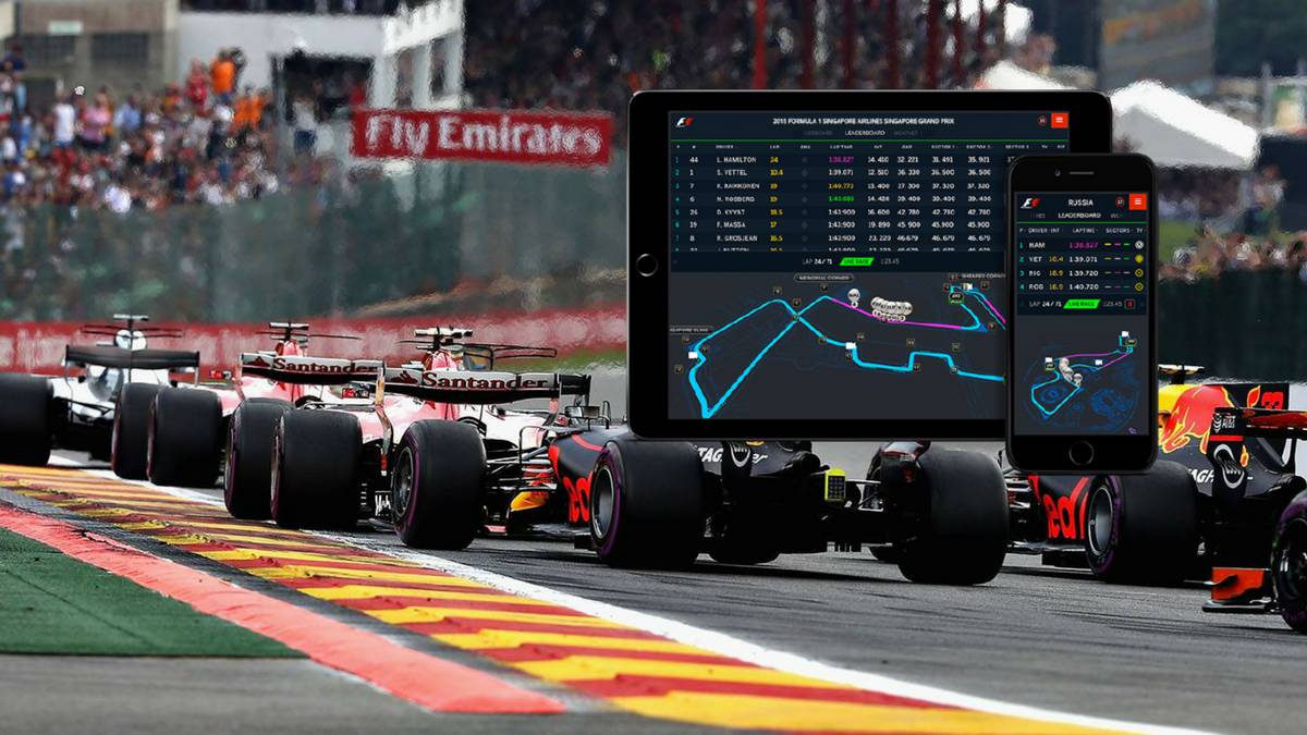 La Fórmula 1 se podría ver online por smartphones y tablets.