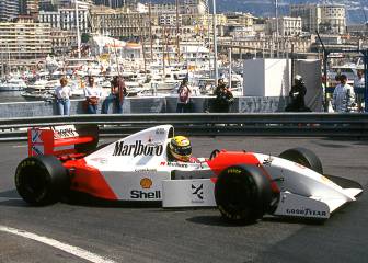 Sale a subasta el MP4/8 que coronó a Senna rey de Mónaco