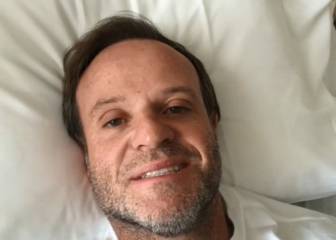Rubens Barrichello: hospitalizado por un problema vascular