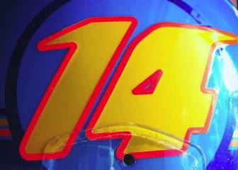 Alonso revela parte del casco que usará con McLaren Renault