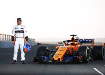 Fernando Alonso ya se estrena con el nuevo McLaren Renault