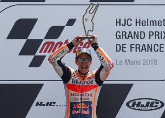 Las imágenes de la victoria de Márquez en Le Mans