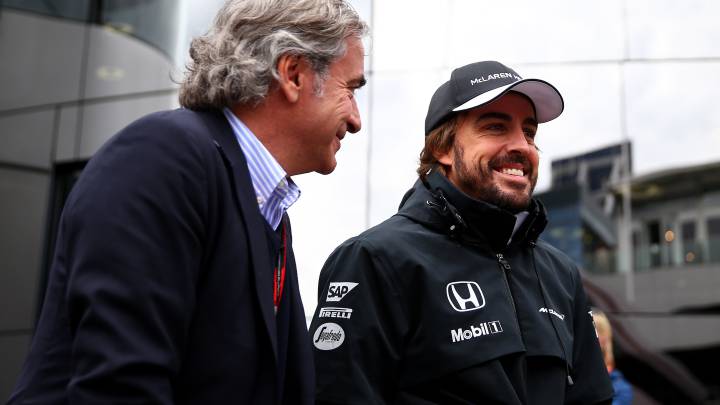 Sainz Sr. y la situación de Alonso: "Es lógico que no sea feliz"