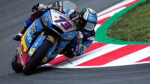 Álex Márquez, el más rápido de la tarde y Bagnaia, en el global