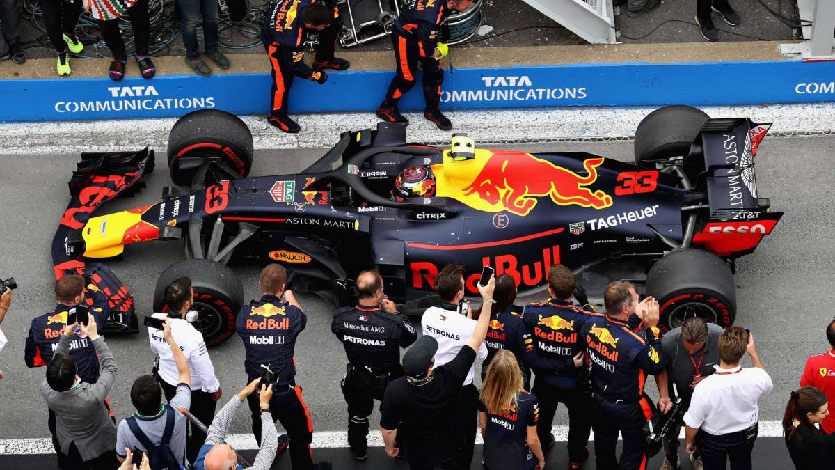 Oficial Red Bull llevar  motores Honda  en la F1  2019  y 
