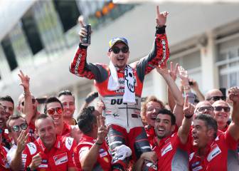 La victoria de Lorenzo en el GP de Austria en imágenes