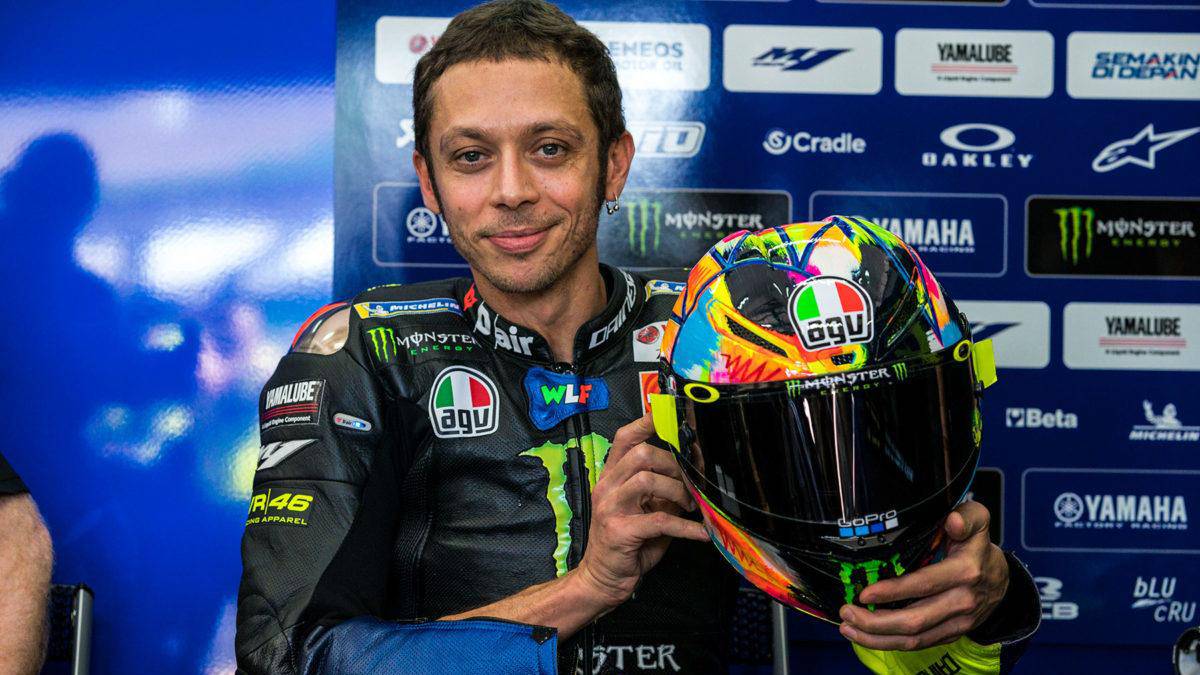 Rossi: nuevo casco pintado a mano para Sepang - AS.com