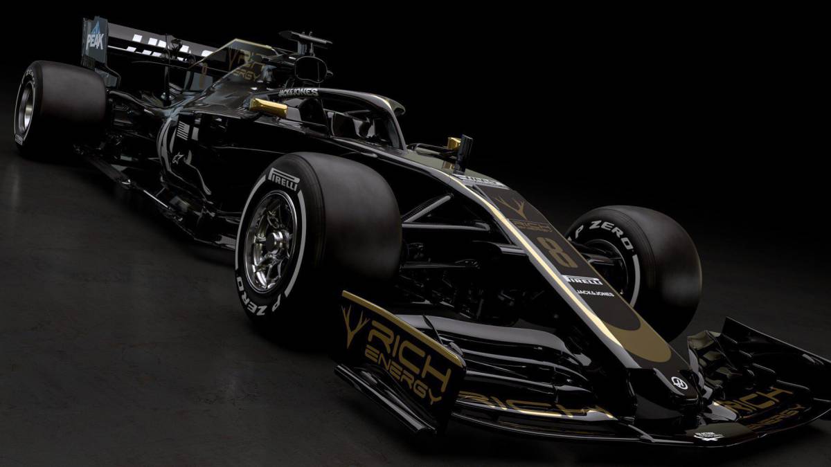 El Haas VF-19 para el Mundial de F1 2019. 